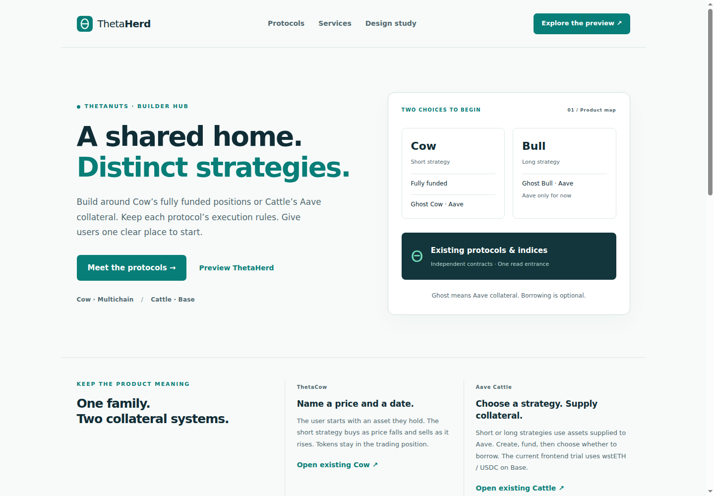 Infrastructure home